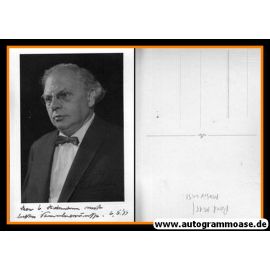 Autogramm Musik | Paul MIES | 1970er (Portrait SW)
