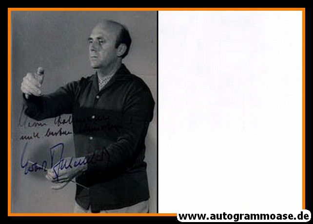 Autogramm Komponist | ??? Herbert Julemler | 1970er (Portrait SW) 2021-00033