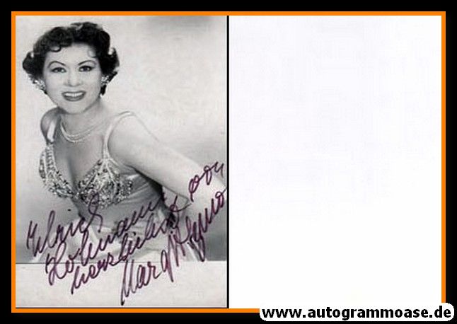 Autogramm Schauspieler | Margit SYMO | 1950er (Portrait SW)