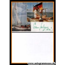 Autogramm Segeln | Claus HELMER | 1980er (Portrait Color)