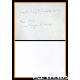 Autogramm Kunst | Friedrich AHLERS-HESTERMANN | 1973 (Autograph)