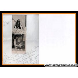 Autogramm Bergsteigen | Anja VÖGELE-SPONNIER | 1970er (Portrait SW)