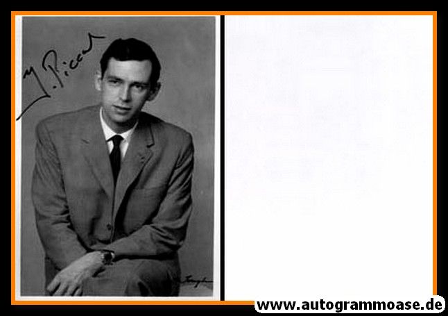 Autogramm Wissenschaft | Jacques PICCARD | 1970er (Portrait SW)