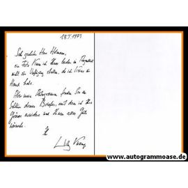 Autogramm Literatur | Willy KRAMP | 1973 (Brief)