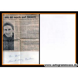 Autogramm Ski Alpin | Christl CRANZ | 1970er (Portrait SW)