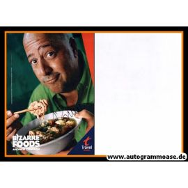 Autogramm TV (USA) | Andrew ZIMMERN | 2000er (Bizarre Foods XL) Fernsehkoch
