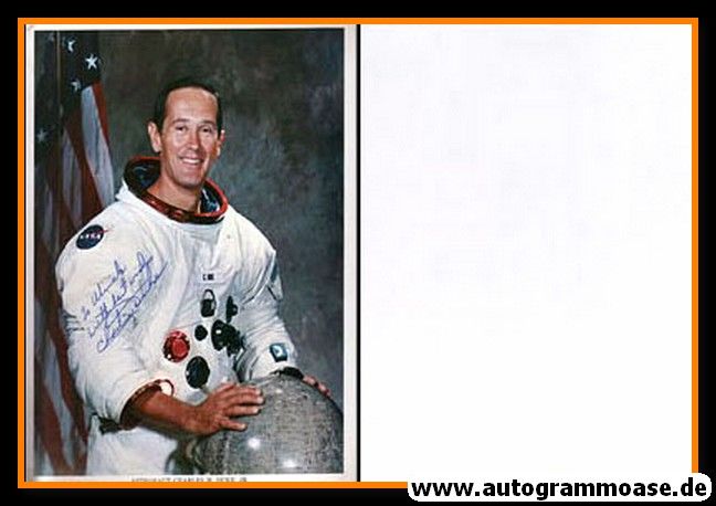 Autogramm Raumfahrt (NASA) | Charles M. DUKE | 1970er (Portrait Color XL)