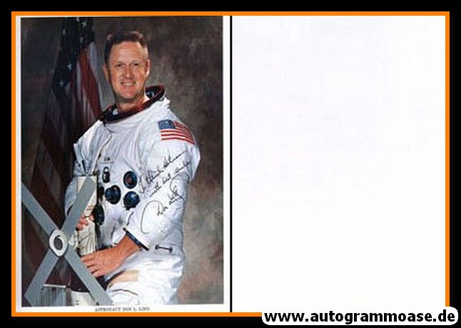 Autogramm Raumfahrt (NASA) | Don L. LIND | 1970er (Portrait Color XL)