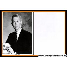 Autogramm Raumfahrt (NASA) | Stuart A. ROOSA | 1960er Druck (Portrait SW XL)