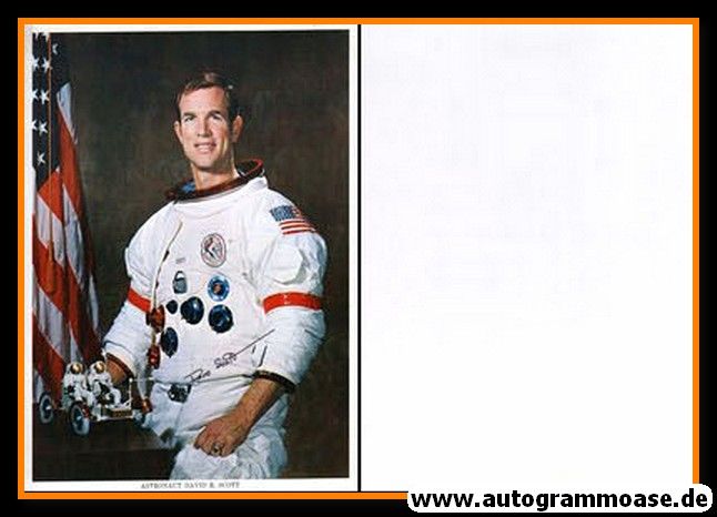 Autogramm Raumfahrt (NASA) | David R. SCOTT | 1960er Druck (Portrait Color XL)
