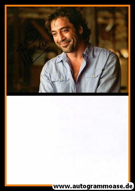 Autogramm Film (Spanien) | Javier BARDEM | 2010 Foto "Eat Pray Love"