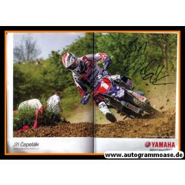 Autogramm Motorrad | Jiri CEPELAK | 2014 (Rennszene Poster XL) Yamaha