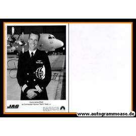 Autogramm Film (Kanada) | David James ELLIOTT | 2003 Foto "JAG" (Harm Rabb) XL