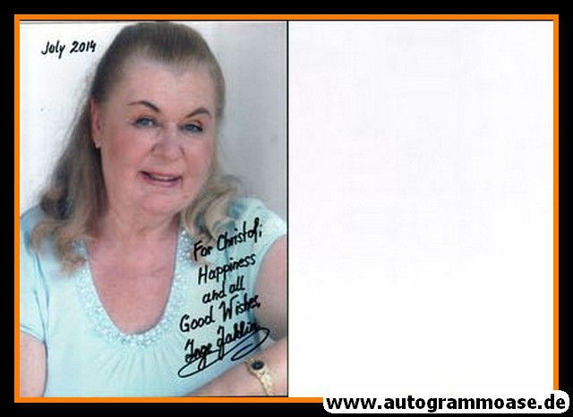 Autogramm Schauspieler | Inge JAKLIN | 2010er Foto (Portrait Color XL) 1