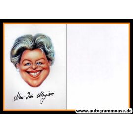 Autogramm Schauspieler | Marie-Luise MARJAN | 2000er (Karikatur XL) 1