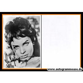 Autogramm Schauspieler | Senta BERGER | 1960er Foto (Portrait SW XL)