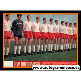 Mannschaftsbild Fussball | Rot-Weiss Oberhausen | 1968 + 11 AG (XL)