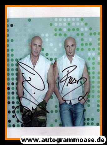 Autogramme Pop (UK) | RIGHT SAID FRED | 2000er (Portrait Color) 1