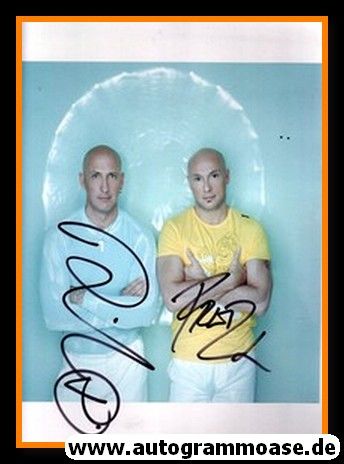 Autogramme Pop (UK) | RIGHT SAID FRED | 2000er (Portrait Color) 2