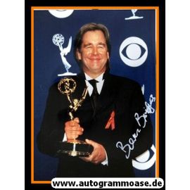 Autogramm Film (USA) | Beau BRIDGES | 1990er Foto (Portrait Color Emmy)