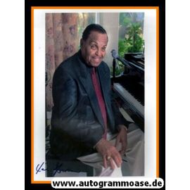 Autogramm Pop (USA) | Joseph JACKSON | 1990er Foto (Portrait Color Piano)