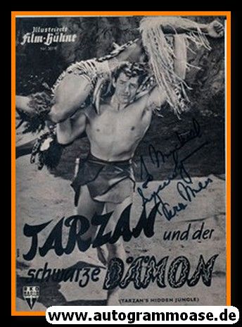 Autogramm Film (USA) | Vera MILES | 1955 "Tarzans Hidden Jungle" Film-Bühne