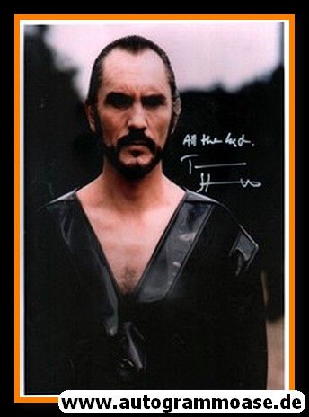 Autogramm Film (UK) | Terence STAMP | 1980 Foto "Superman II" General Zod
