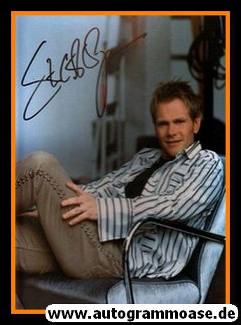 Autogramm Rock (USA) | Steven CURTIS CHAPMAN | 2000er Foto (Portrait Color XL)
