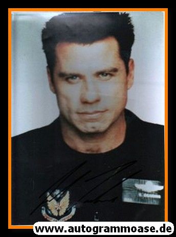 Autogramm Film (USA) | John TRAVOLTA | 1996 Foto "Operation Broken Arrow"