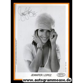 Autogramm Film (USA) | Jennifer LOPEZ | 2003 Druck (Portrait SW)