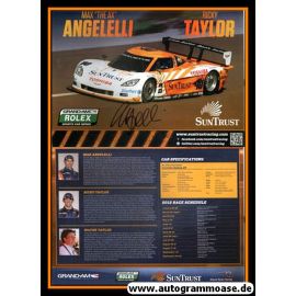 Autogramm NASCAR | Max ANGELELLI | 2012 (Collage XL)