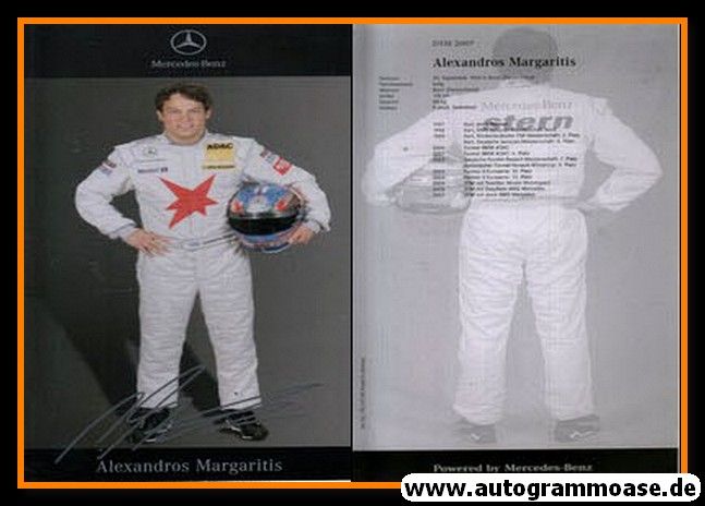 Autogramm Tourenwagen | Alexandros MARGARITIS | 2007 Druck (DTM)