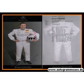 Autogramm Tourenwagen | Bernd SCHNEIDER | 2007 Druck (DTM)