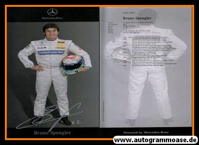 Autogramm Tourenwagen | Bruno SPENGLER | 2007 Druck (DTM)