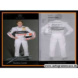 Autogramm Tourenwagen | Mathias LAUDA | 2007 Druck (DTM)
