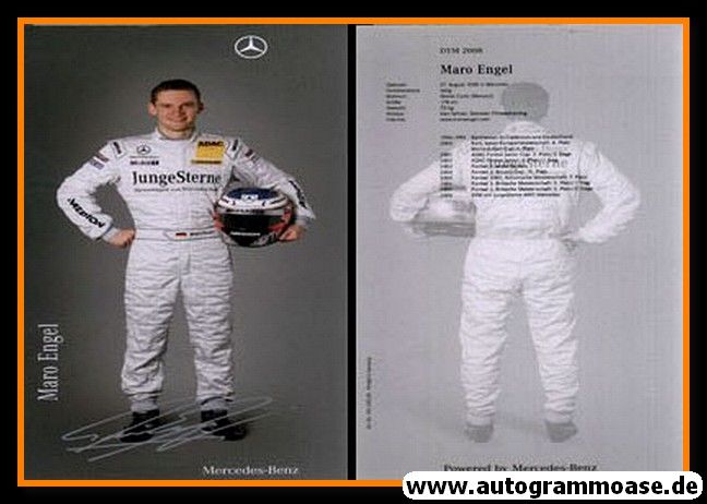Autogramm Tourenwagen | Maro ENGEL | 2008 Druck (DTM)