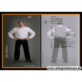 Autogramm Tourenwagen | Mika HÄKKINEN | 2008 Druck (DTM)