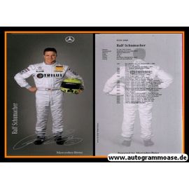 Autogramm Tourenwagen | Ralf SCHUMACHER | 2008 Druck (DTM)