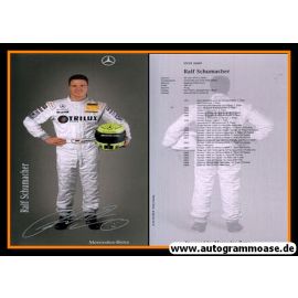 Autogramm Tourenwagen | Ralf SCHUMACHER | 2009 Druck (DTM)