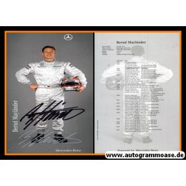 Autogramm Tourenwagen | Bernd MAYLÄNDER | 2010 (DTM)