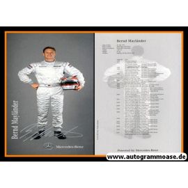 Autogramm Tourenwagen | Bernd MAYLÄNDER | 2011 Druck (DTM)