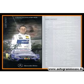 Autogramm Tourenwagen | Gary PAFFETT | 2013 Druck (DTM)