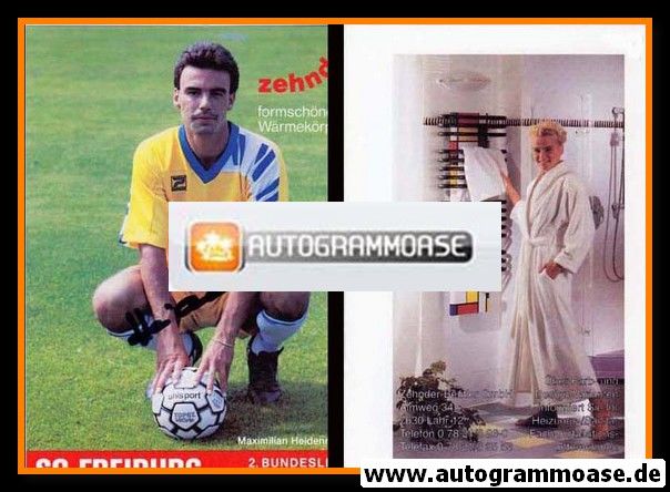 Autogramm Fussball | SC Freiburg | 1992 | Maximilian HEIDENREICH