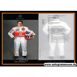 Autogramm Formel 1 | Gary PAFFETT | 2007 Druck (Mercedes)
