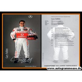 Autogramm Formel 1 | Gary PAFFETT | 2008 Druck (Mercedes)