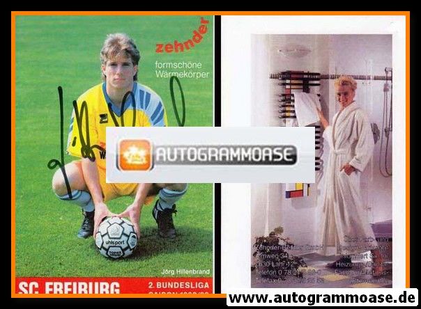 Autogramm Fussball | SC Freiburg | 1992 | Jörg HILLENBRAND