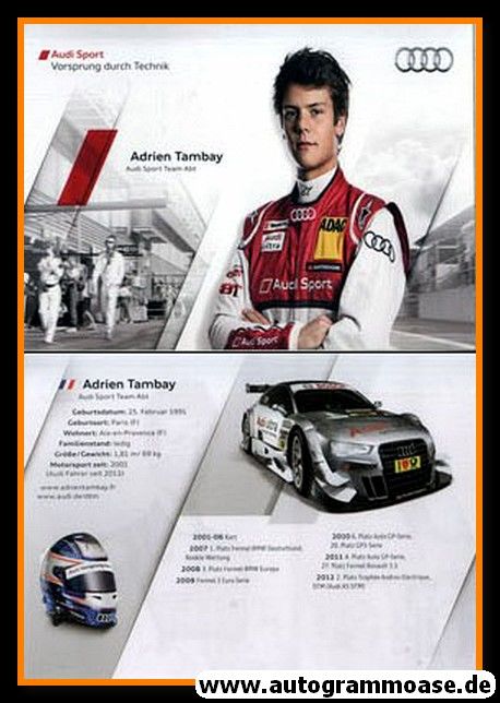 AK Tourenwagen | Adrien TAMBAY | 2012 (Audi)