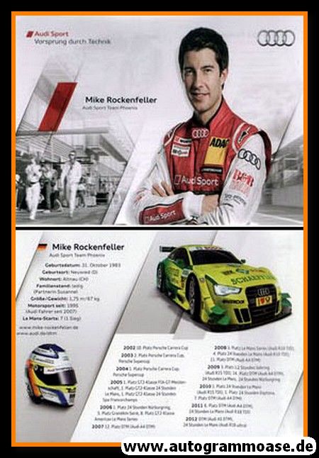 AK Tourenwagen | Mike ROCKENFELLER | 2012 (Audi)