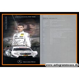 Autogramm Tourenwagen | Pascal WEHRLEIN | 2013 Druck (DTM)