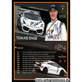 Autogramm Tourenwagen | Tomas ENGE | 2012 (Lamborghini)